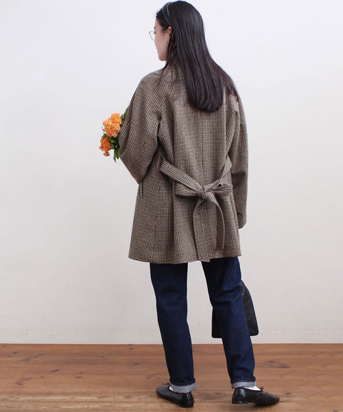 fig London(フィグロンドン)の「Recycle wool CO(その他アウター・レディース・ブルー/グリーン・FREE)」の20枚目の写真