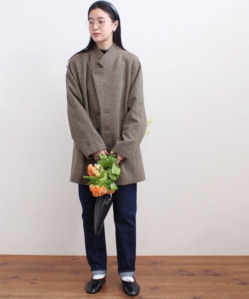 fig London(フィグロンドン)の「Recycle wool CO(その他アウター・レディース・ブルー/グリーン・FREE)」の12枚目の写真