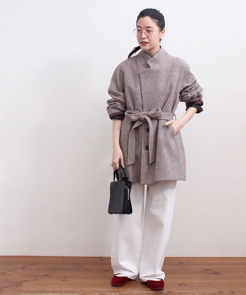 fig London(フィグロンドン)の「Recycle wool CO(その他アウター・レディース・ブルー/グリーン・FREE)」の5枚目の写真