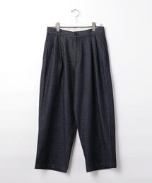 BRACTMENT | <BRACTMENT(ブラクトメント)>CWNY デニム ワイド 2プリーツ パンツ(デニムパンツ)