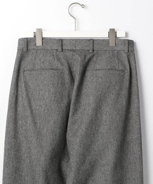 BRACTMENT(ブラクトメント)の「<BRACTMENT(ブラクトメント)>CWNY デニム ワイド 2プリーツ パンツ(デニムパンツ・メンズ・ネイビー/ライトグレー・36/38/40)」の3枚目の写真