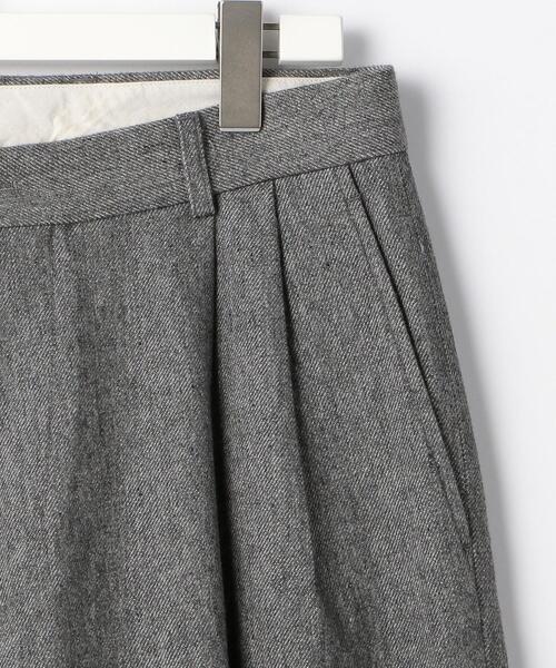 BRACTMENT(ブラクトメント)の「<BRACTMENT(ブラクトメント)>CWNY デニム ワイド 2プリーツ パンツ(デニムパンツ・メンズ・ネイビー/ライトグレー・36/38/40)」の5枚目の写真