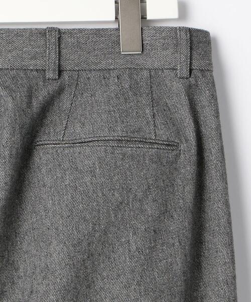 BRACTMENT(ブラクトメント)の「<BRACTMENT(ブラクトメント)>CWNY デニム ワイド 2プリーツ パンツ(デニムパンツ・メンズ・ネイビー/ライトグレー・36/38/40)」の8枚目の写真