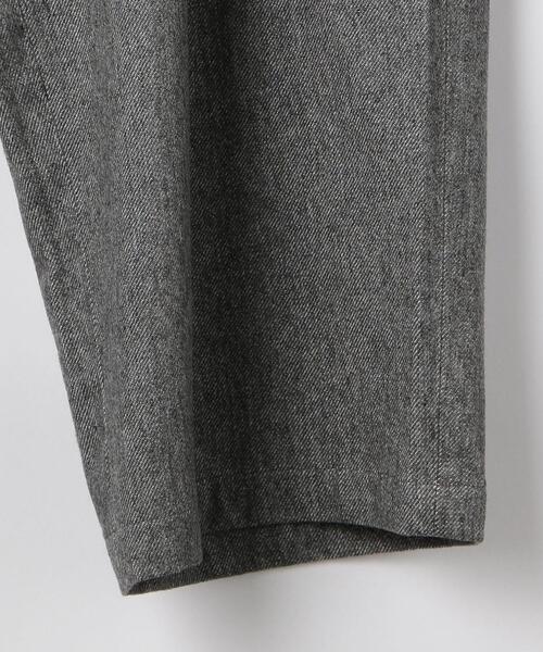 BRACTMENT(ブラクトメント)の「<BRACTMENT(ブラクトメント)>CWNY デニム ワイド 2プリーツ パンツ(デニムパンツ・メンズ・ネイビー/ライトグレー・36/38/40)」の7枚目の写真