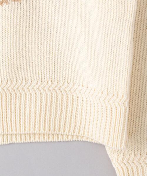 MUVEIL(ミュベール)の「<MUVEIL(ミュベール)>ANML ニット WHITE ■■■(ニット/セーター・レディース・ホワイト・36)」の5枚目の写真