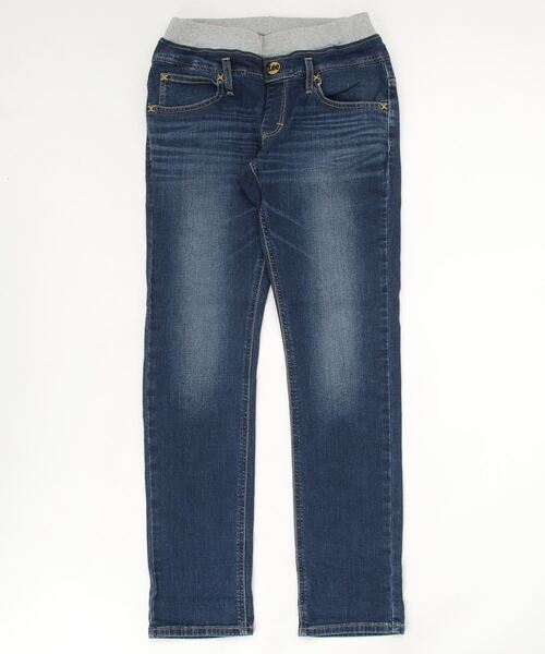 Lee（リー）の「Lee/リー キッズ ロンパン LK6211-226（その他パンツ・キッズ・ネイビー/ブルー・140cm/150cm/130cm/160cm）」の2枚目の写真