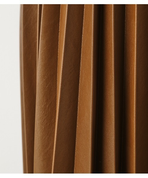 RODEO CROWNS WIDE BOWL（ロデオクラウンズワイドボウル）の「Fレザープリーツスカート（スカート・レディース・ブラウン/ブラック・FREE）」の18枚目の写真