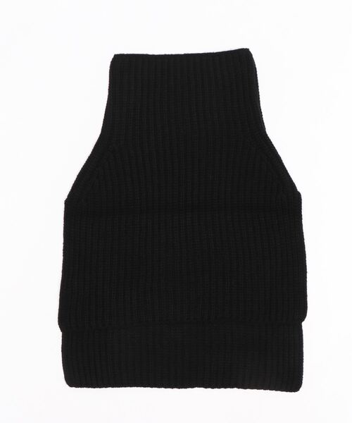 LOWRYS FARM（ローリーズファーム）の「ベストフウスヌード　959745（ネックウォーマー/スヌード・レディース・ブラック/アイボリー・FREE）」の4枚目の写真