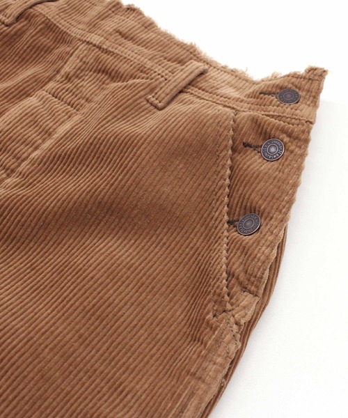 RNA（アールエヌエー）の「G1021 リメイク風コーデュロイミニスカート（スカート・レディース・オフホワイト/ミント/ブラウン・MEDIUM）」の16枚目の写真