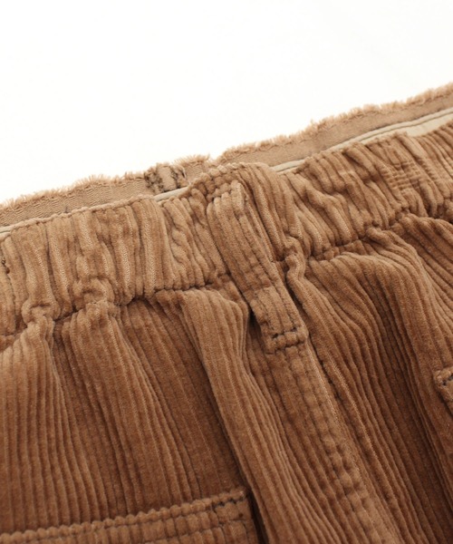 RNA（アールエヌエー）の「G1021 リメイク風コーデュロイミニスカート（スカート・レディース・オフホワイト/ミント/ブラウン・MEDIUM）」の5枚目の写真