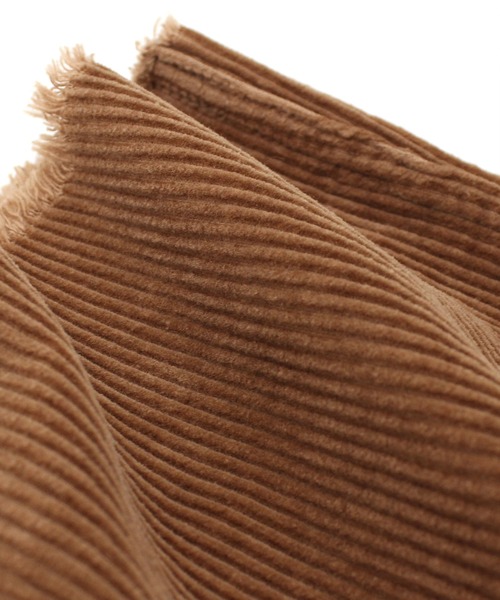 RNA（アールエヌエー）の「G1021 リメイク風コーデュロイミニスカート（スカート・レディース・オフホワイト/ミント/ブラウン・MEDIUM）」の8枚目の写真