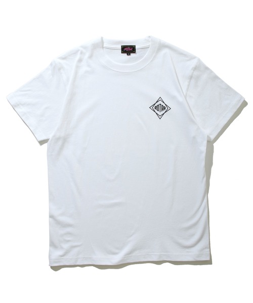 ROTAR(ローター)の「Rhombus LOGO Tee(Tシャツ/カットソー・メンズ・カーキ系/スミクロ/ライトオリーブ/ホワイト・X-LARGE/SMALL/MEDIUM/LARGE)」の2枚目の写真
