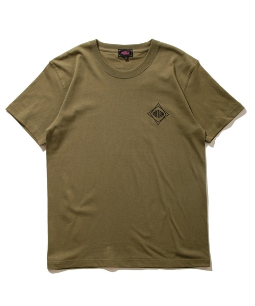 ROTAR(ローター)の「Rhombus LOGO Tee(Tシャツ/カットソー・メンズ・カーキ系/スミクロ/ライトオリーブ/ホワイト・X-LARGE/SMALL/MEDIUM/LARGE)」の13枚目の写真