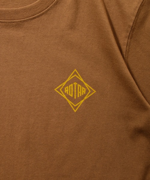 ROTAR(ローター)の「Rhombus LOGO Tee(Tシャツ/カットソー・メンズ・カーキ系/スミクロ/ライトオリーブ/ホワイト・X-LARGE/SMALL/MEDIUM/LARGE)」の11枚目の写真