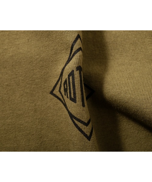 ROTAR(ローター)の「Rhombus LOGO Tee(Tシャツ/カットソー・メンズ・カーキ系/スミクロ/ライトオリーブ/ホワイト・X-LARGE/SMALL/MEDIUM/LARGE)」の7枚目の写真