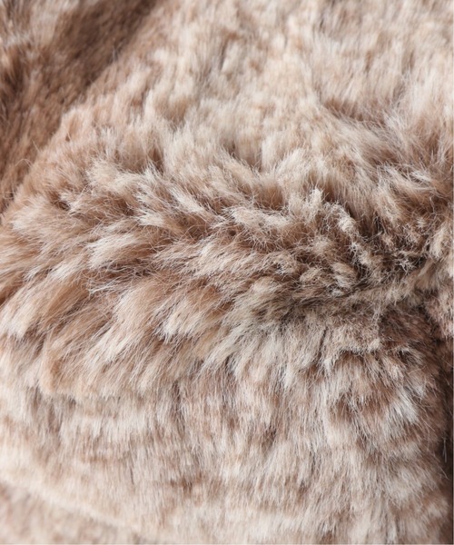 TWEED MILL(ツイードミル)の「【TWEEDMILL/ツイードミル】フェイクファーハット(ハット・レディース・ホワイト/ブラウン/グレー・FREE)」の5枚目の写真