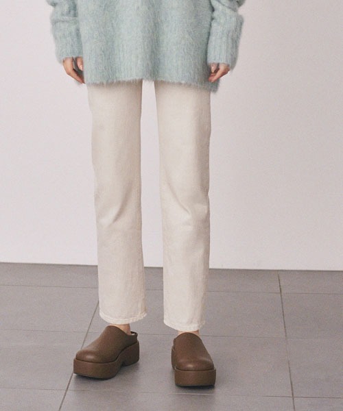 Mila Owen（ミラオーウェン）の「取り外しボアソール付きサボ（その他シューズ・レディース・キャメル/カーキ・38/36/37）」の10枚目の写真