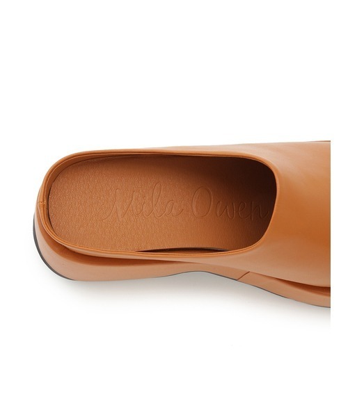 Mila Owen（ミラオーウェン）の「取り外しボアソール付きサボ（その他シューズ・レディース・キャメル/カーキ・38/36/37）」の9枚目の写真