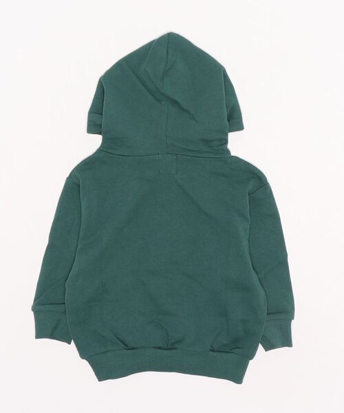 Life Support Products（ライフサポートプロダクツ）の「ワンポイント裏毛パーカー（90～150cm）（パーカー・キッズ・パープル/レッド/オフホワイト/グリーン/チャコール・90/100/110/120/130/95/140/150）」の6枚目の写真