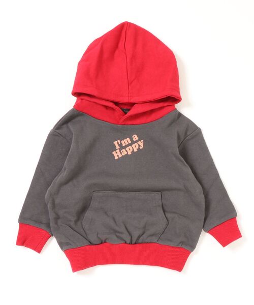 Life Support Products（ライフサポートプロダクツ）の「ワンポイント裏毛パーカー（90～150cm）（パーカー・キッズ・パープル/レッド/オフホワイト/グリーン/チャコール・90/100/110/120/130/95/140/150）」の16枚目の写真