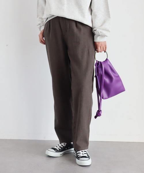 AMERICAN HOLIC（アメリカンホリック）の「シックツイードパンツ（その他パンツ・レディース・ブラック/ブラウン・S/M/L）」の9枚目の写真