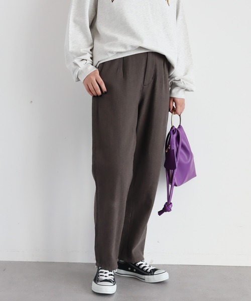 AMERICAN HOLIC（アメリカンホリック）の「シックツイードパンツ（その他パンツ・レディース・ブラック/ブラウン・S/M/L）」の17枚目の写真