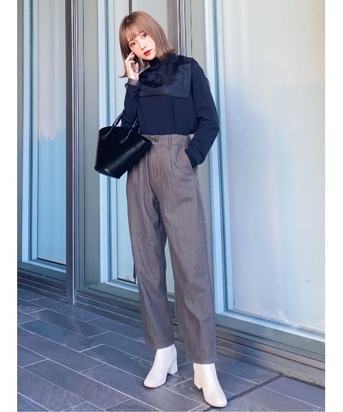 AMERICAN HOLIC（アメリカンホリック）の「シックツイードパンツ（その他パンツ・レディース・ブラック/ブラウン・S/M/L）」の20枚目の写真