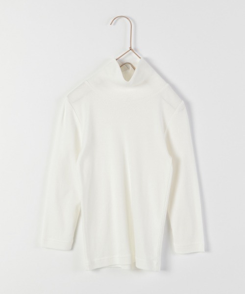 LOWRYS FARM(ローリーズファーム)の「ウォームカラータートルLS 229592(Tシャツ/カットソー・キッズ・ブラック/ブラウン/グリーン/オフホワイト・120cm/110cm/130cm)」の2枚目の写真