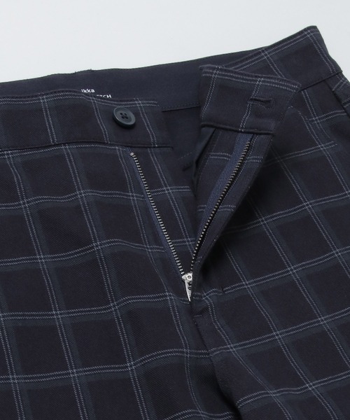 ikka（イッカ）の「【雑誌MonoMax12月号掲載】GOKU楽パンツ EASY STRETCH 起毛チェック5ポケット（その他パンツ・メンズ・グレー/ネイビー/グレー系その他/ダークネイビー/チャコール・XL/L/M/S）」の14枚目の写真