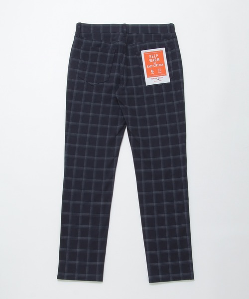 ikka（イッカ）の「【雑誌MonoMax12月号掲載】GOKU楽パンツ EASY STRETCH 起毛チェック5ポケット（その他パンツ・メンズ・グレー/ネイビー/グレー系その他/ダークネイビー/チャコール・XL/L/M/S）」の6枚目の写真