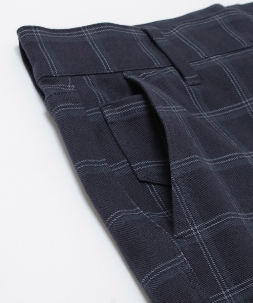 ikka（イッカ）の「【雑誌MonoMax12月号掲載】GOKU楽パンツ EASY STRETCH 起毛チェック5ポケット（その他パンツ・メンズ・グレー/ネイビー/グレー系その他/ダークネイビー/チャコール・XL/L/M/S）」の13枚目の写真