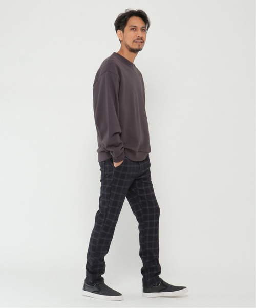 ikka（イッカ）の「【雑誌MonoMax12月号掲載】GOKU楽パンツ EASY STRETCH 起毛チェック5ポケット（その他パンツ・メンズ・グレー/ネイビー/グレー系その他/ダークネイビー/チャコール・XL/L/M/S）」の21枚目の写真