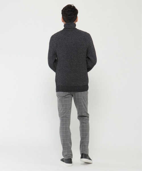 ikka（イッカ）の「【雑誌MonoMax12月号掲載】GOKU楽パンツ EASY STRETCH 起毛チェック5ポケット（その他パンツ・メンズ・グレー/ネイビー/グレー系その他/ダークネイビー/チャコール・XL/L/M/S）」の22枚目の写真