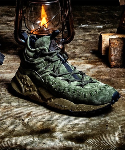 フラワーマウンテン　モヒカン　スウェード　チャコール　The Nature フラワーマウンテンモヒカンスウェードチャコールThe Nature