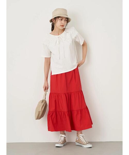 earth music&ecology（アースミュージックアンドエコロジー）の「フェイクレザーバケットハット＊（ハット・レディース・ブラック/ベージュ/ホワイト系その他2・FREE）」の9枚目の写真