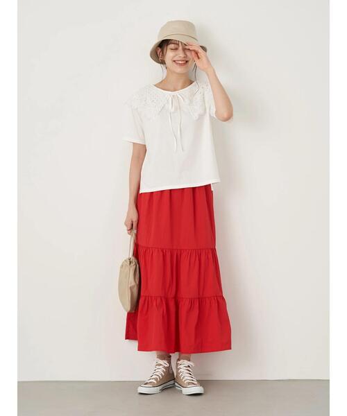 earth music&ecology（アースミュージックアンドエコロジー）の「フェイクレザーバケットハット＊（ハット・レディース・ブラック/ベージュ/ホワイト系その他2・FREE）」の10枚目の写真