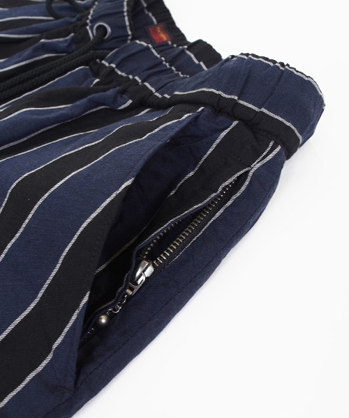 EGO TRIPPING(エゴトリッピング)の「mp9570- JOKER STRIPES TOURSERS トラウザーパンツ(その他パンツ・メンズ・ブラック×ブルー/オレンジ系その他・29/31/33)」の18枚目の写真