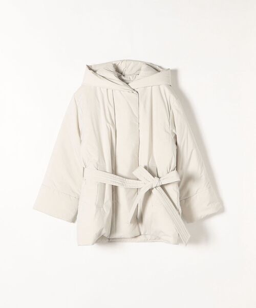 CASA FLINE(カーサフライン)の「CASA FLINE: 中綿 フーデット ボリューム ショート コート(その他アウター・レディース・オフホワイト・ONE SIZE)」の1枚目の写真