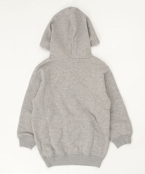 JOEY HYSTERIC(ジョーイヒステリック)の「DEVIL BEAR ビッグパーカー(パーカー・キッズ・ブラック/トップグレー・SMALL/MEDIUM)」の3枚目の写真