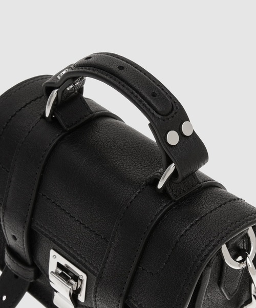 PROENZA SCHOULER（プロエンザ スクーラー）の「PS1 Micro Bag（ハンドバッグ・レディース・ブラック/ベージュ系その他・ONE SIZE）」の4枚目の写真