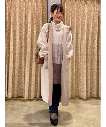 ダブルフェイスコーディガン