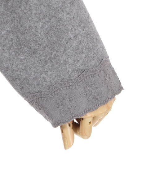 axes femme（アクシーズファム）の「ダブルフェイスコーディガン（ダッフルコート・レディース・モカ/チャコール/キナリ・MEDIUM）」の21枚目の写真