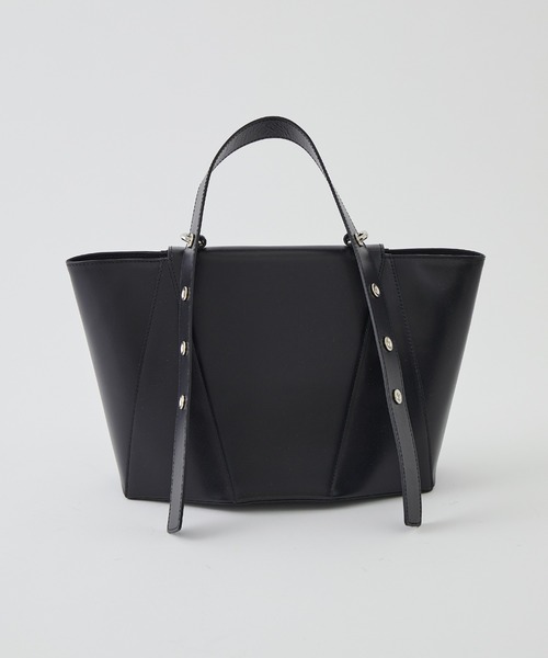 UNITED TOKYO(ユナイテッドトウキョウ)の「FRACTALミドルハンドルバッグ(ハンドバッグ・レディース・ブラック/イエロー・FREE)」の1枚目の写真