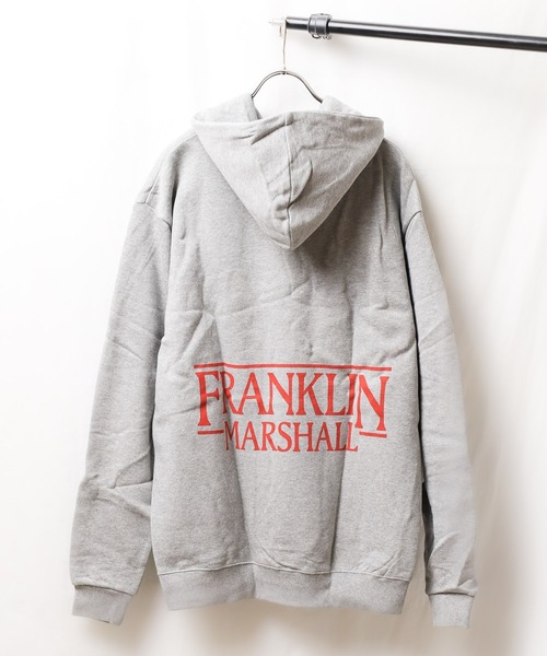 FRANKLIN & MARSHALL(フランクリンマーシャル)の「★FRANKLIN & MARSHALL★PRINTPK SIXSENSE - プリントパーカー(パーカー・レディース・ブラック/グレー・MEDIUM/LARGE/X-LARGE)」の3枚目の写真