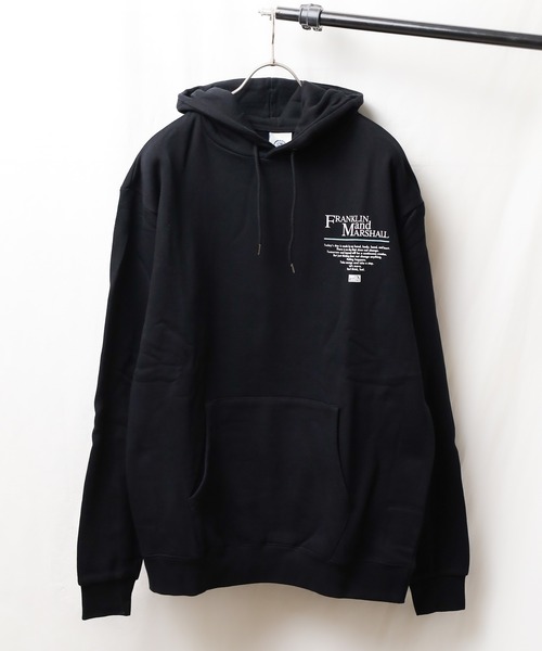 FRANKLIN & MARSHALL(フランクリンマーシャル)の「★FRANKLIN & MARSHALL★PRINTPK SIXSENSE - プリントパーカー(パーカー・レディース・ブラック/グレー・MEDIUM/LARGE/X-LARGE)」の4枚目の写真