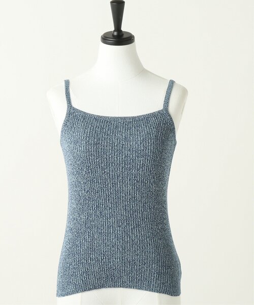 RAY CASSIN(レイカズン)の「メランジニットキャミ(キャミソール・レディース・ベージュ/パープル/ブルー・FREE)」の7枚目の写真