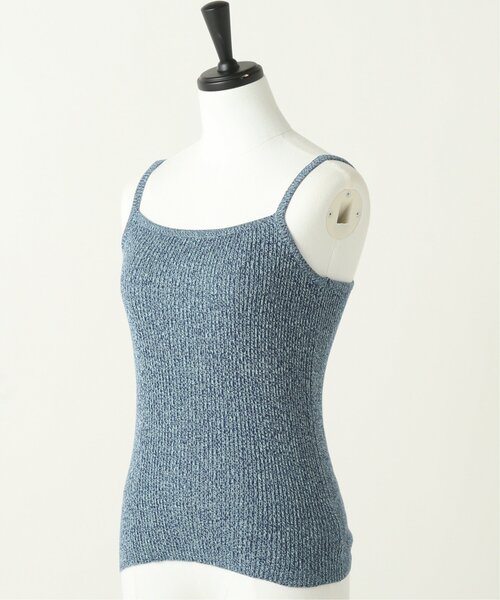 RAY CASSIN(レイカズン)の「メランジニットキャミ(キャミソール・レディース・ベージュ/パープル/ブルー・FREE)」の8枚目の写真