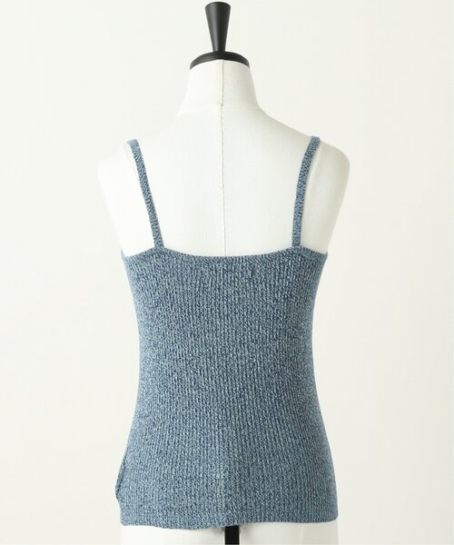 RAY CASSIN(レイカズン)の「メランジニットキャミ(キャミソール・レディース・ベージュ/パープル/ブルー・FREE)」の9枚目の写真