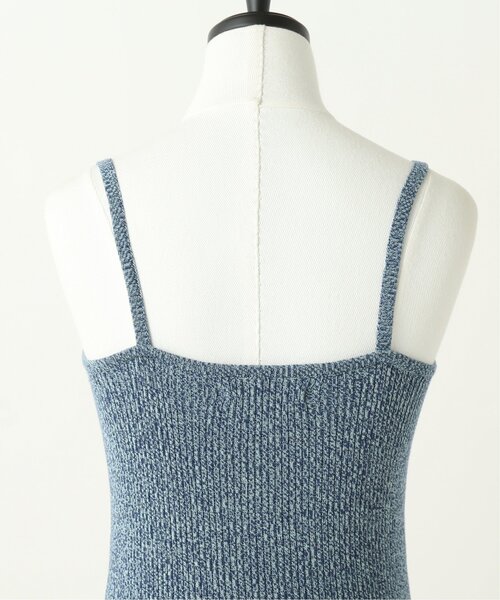 RAY CASSIN(レイカズン)の「メランジニットキャミ(キャミソール・レディース・ベージュ/パープル/ブルー・FREE)」の10枚目の写真