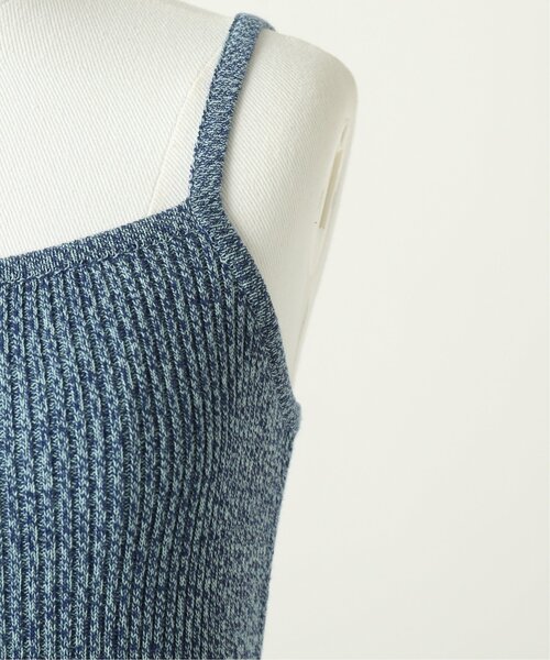 RAY CASSIN(レイカズン)の「メランジニットキャミ(キャミソール・レディース・ベージュ/パープル/ブルー・FREE)」の12枚目の写真